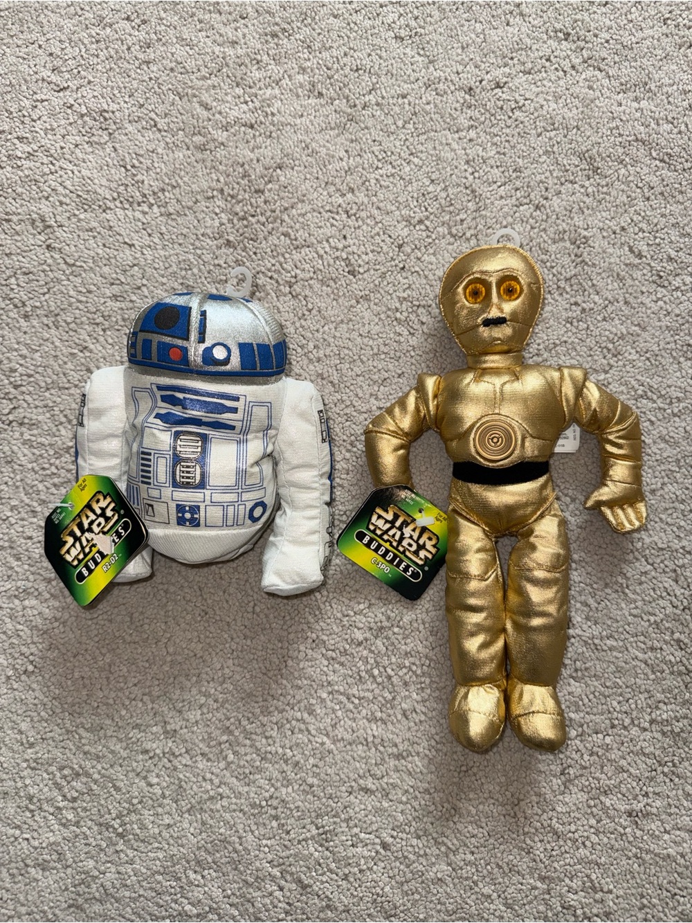 Star Wars Plush Pair - R2-D2 and C-3PO